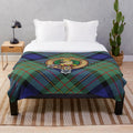 Scottish Clan MacLaren Tartan Plush Blanket