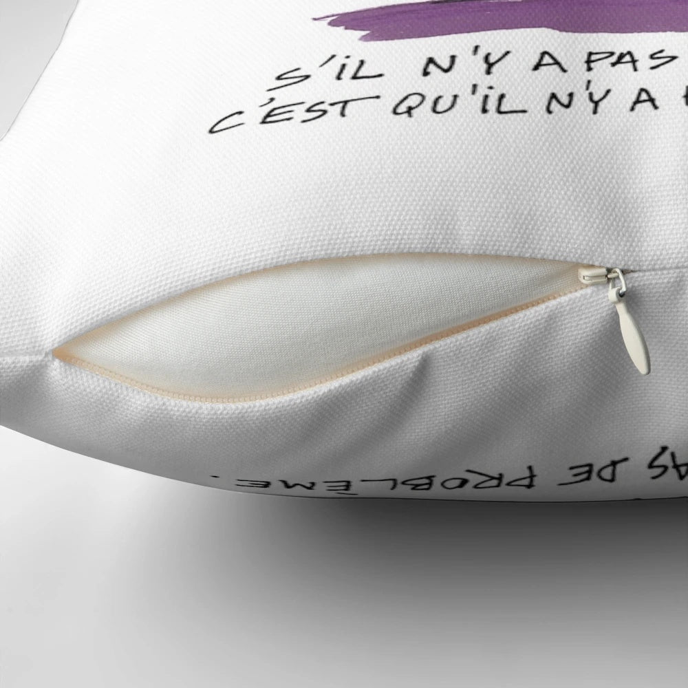Cozy and decorative shadok pillow for your home