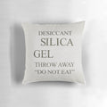 Fashionable silica gel desiccant packs for protecting items during shipping and storage