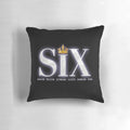 Six the Musical Logo Pillow - Featuring the Iconic Crest Design