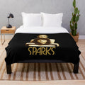 Sparks band inspired plush blanket