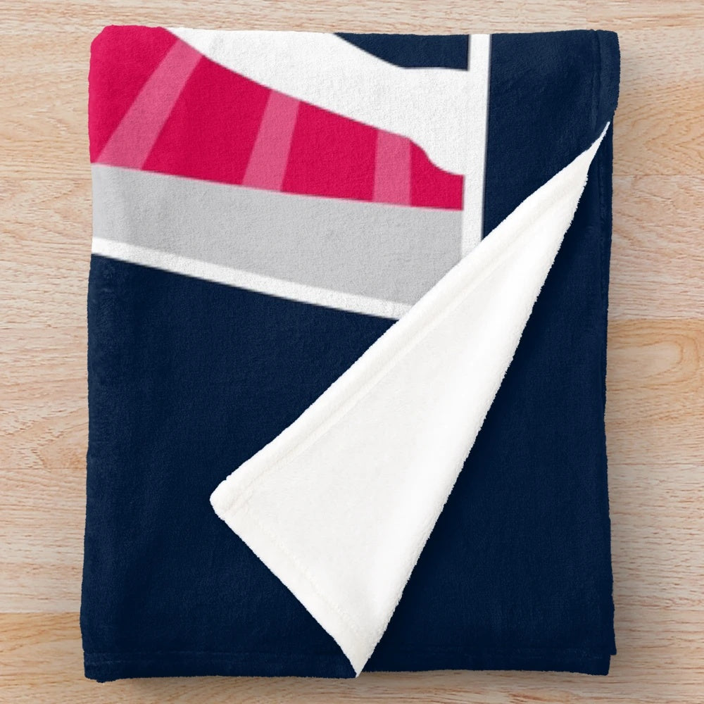 Plush blanket featuring St. Louis soccer and heritage design
