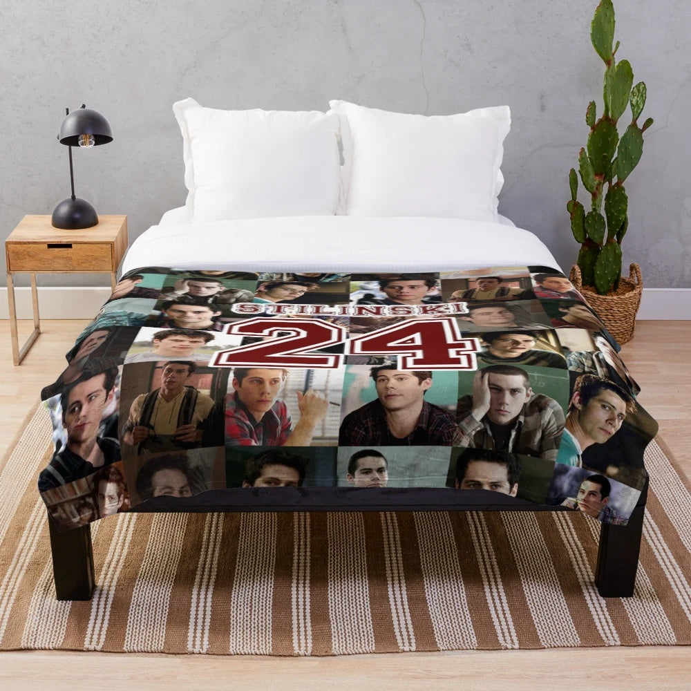 Stilinski 24 Plush Blanket - Soft and Cozy Teen Wolf Beacon Hills Throw