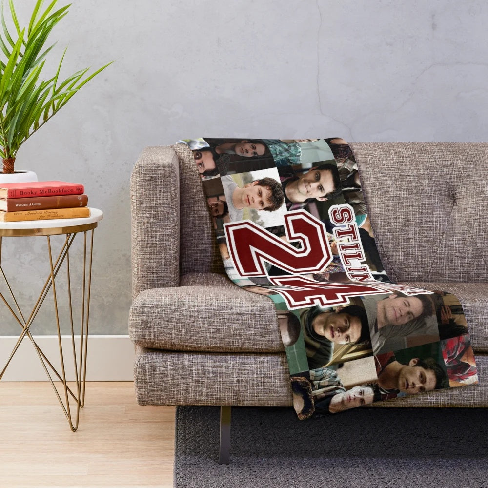 Stilinski 24 Plush Blanket - Soft and Cozy Teen Wolf Beacon Hills Throw