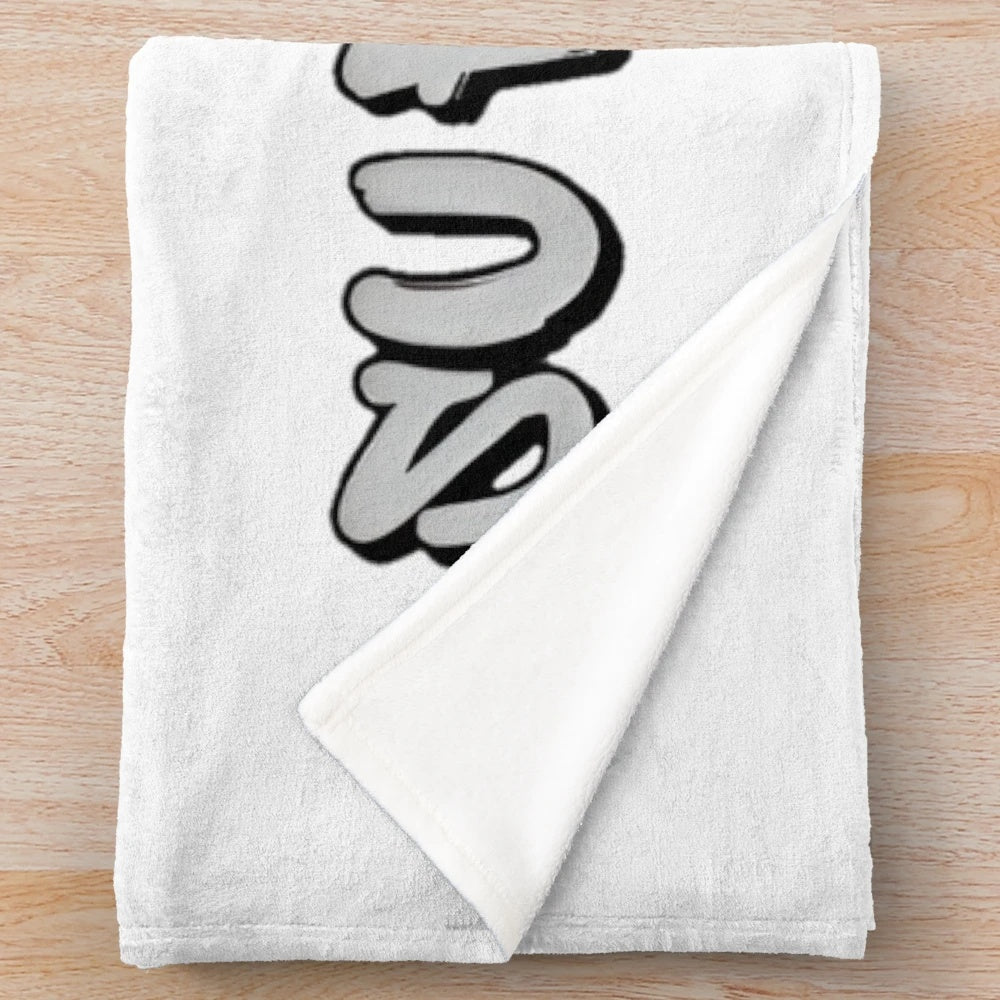 Superhero-inspired plush blanket