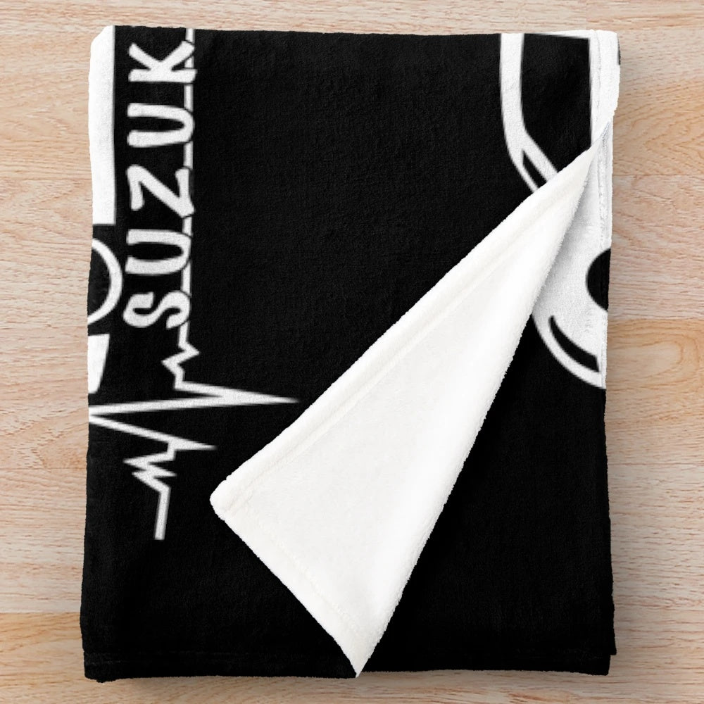 Suzuki Swift themed plush blanket