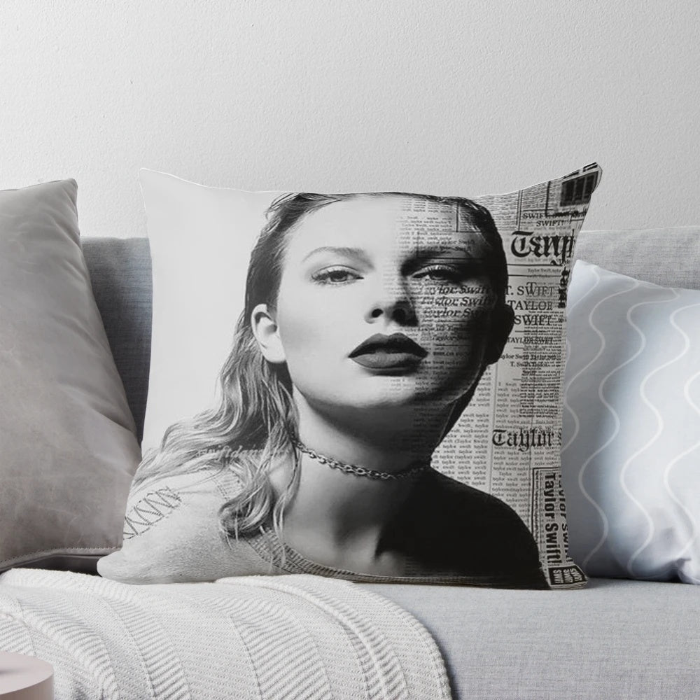 Charming Taylor Swift-inspired pillow cover with a beautiful, iconic design