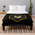 Team Vitality Counter Strike Logo Plush Blanket