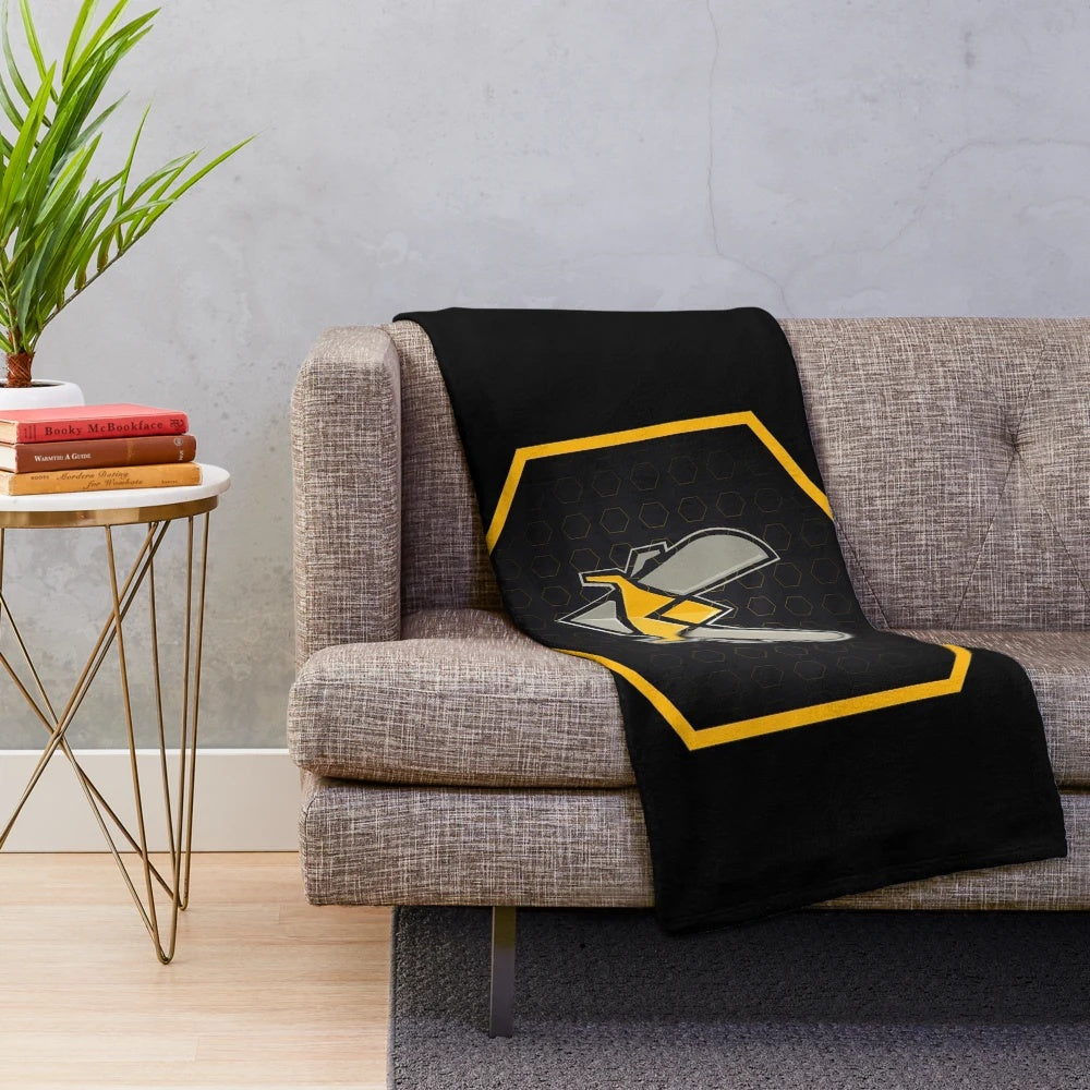 Team Vitality Counter Strike Logo Plush Blanket