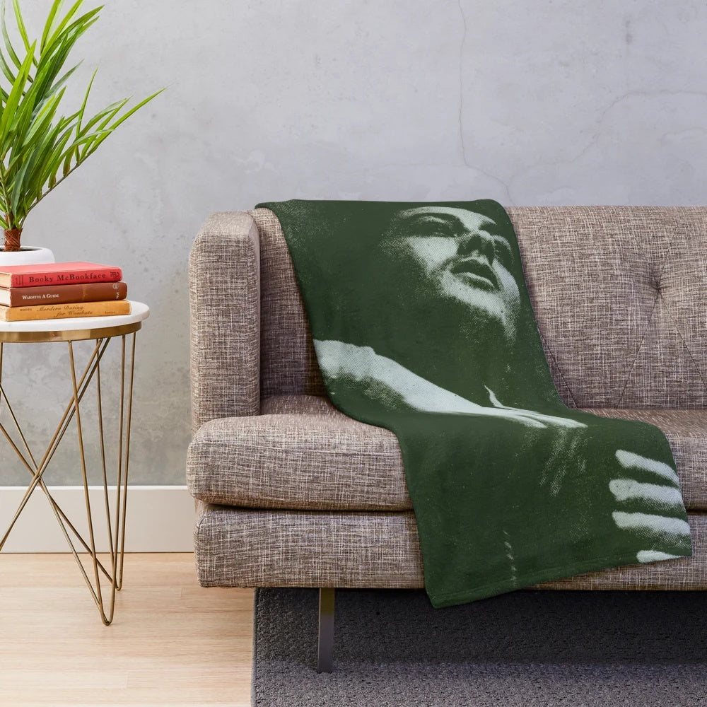The Smiths-inspired plush blanket with band logo