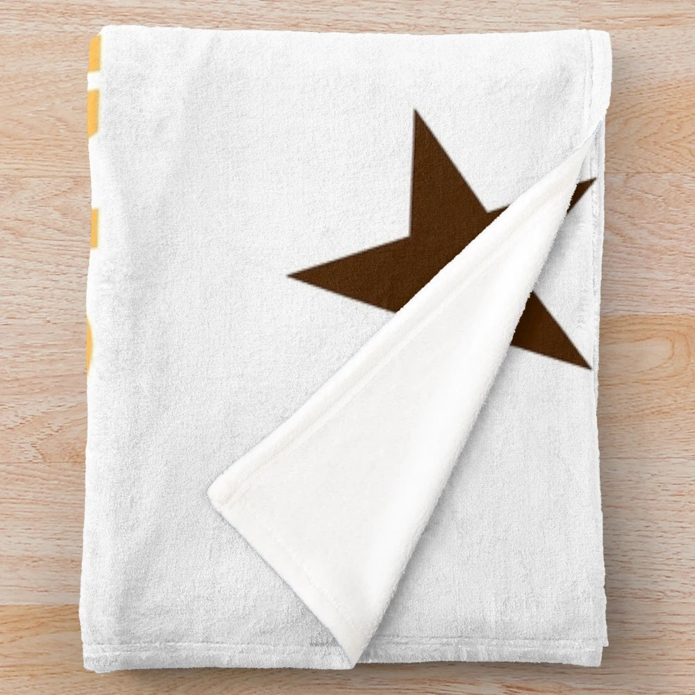 Tie-dye plush blanket featuring Lehigh University inspired design