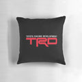 TRD Toyota Racing Development Pillow, featuring the iconic TRD logo and design.
