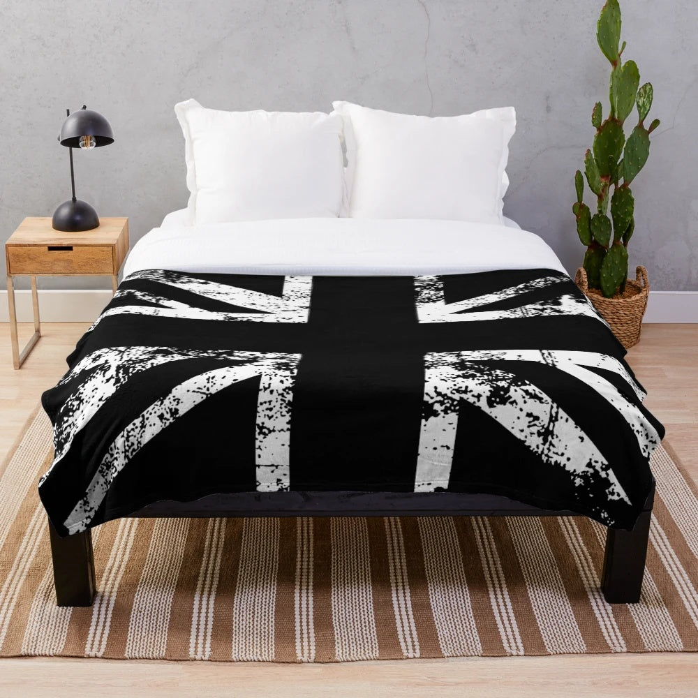 United Kingdom Flag Plush Blanket