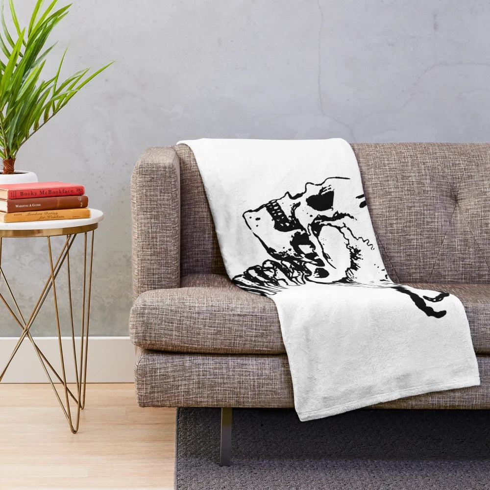 xxxtentacion Skull Logo Plush Blanket