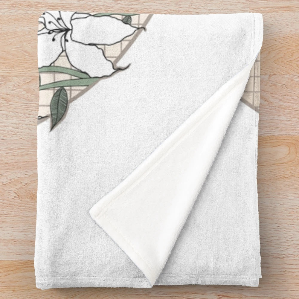 Yorha Plush Blanket featuring 2B and 9S from Nier Automata