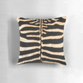 Cozy zebra print pillow for modern, safari-inspired home decor