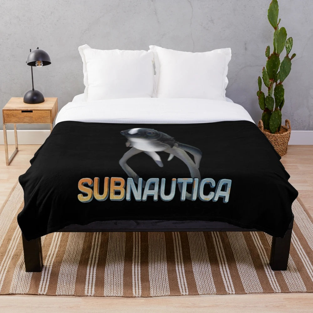 Subnautica Cuddlefish Plush Blanket
