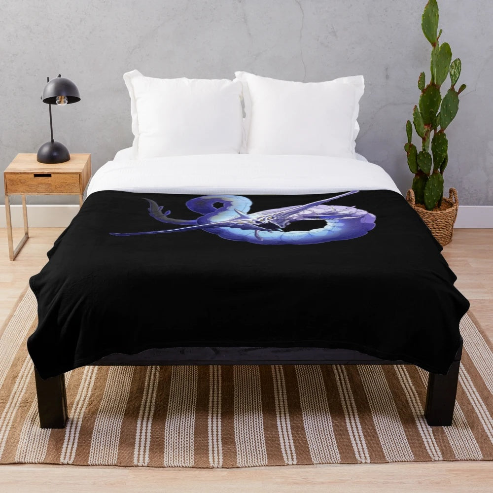 Ghost Leviathan plush blanket from the game Subnautica