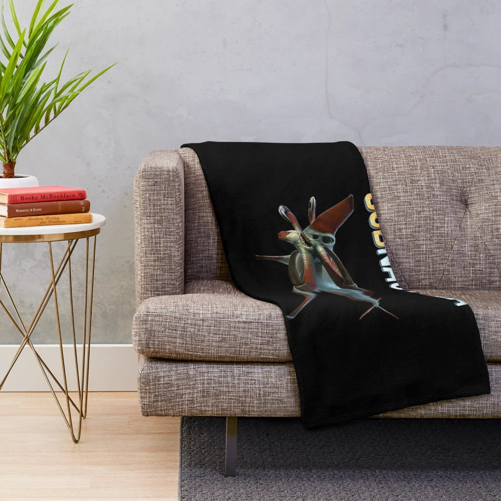 Subnautica Reaper Leviathan Plush Blanket