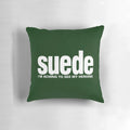 Suede "Aching To See" Pillow - Soft, Plush Suede-Inspired Pillow Honoring Britpop Music