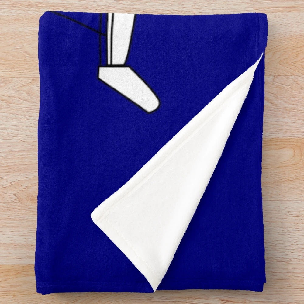 Sunfish sailboat plush blanket for sailing enthusiasts