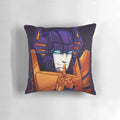A plush and vibrant Sunny Pillow featuring Transformers character Sunstreaker