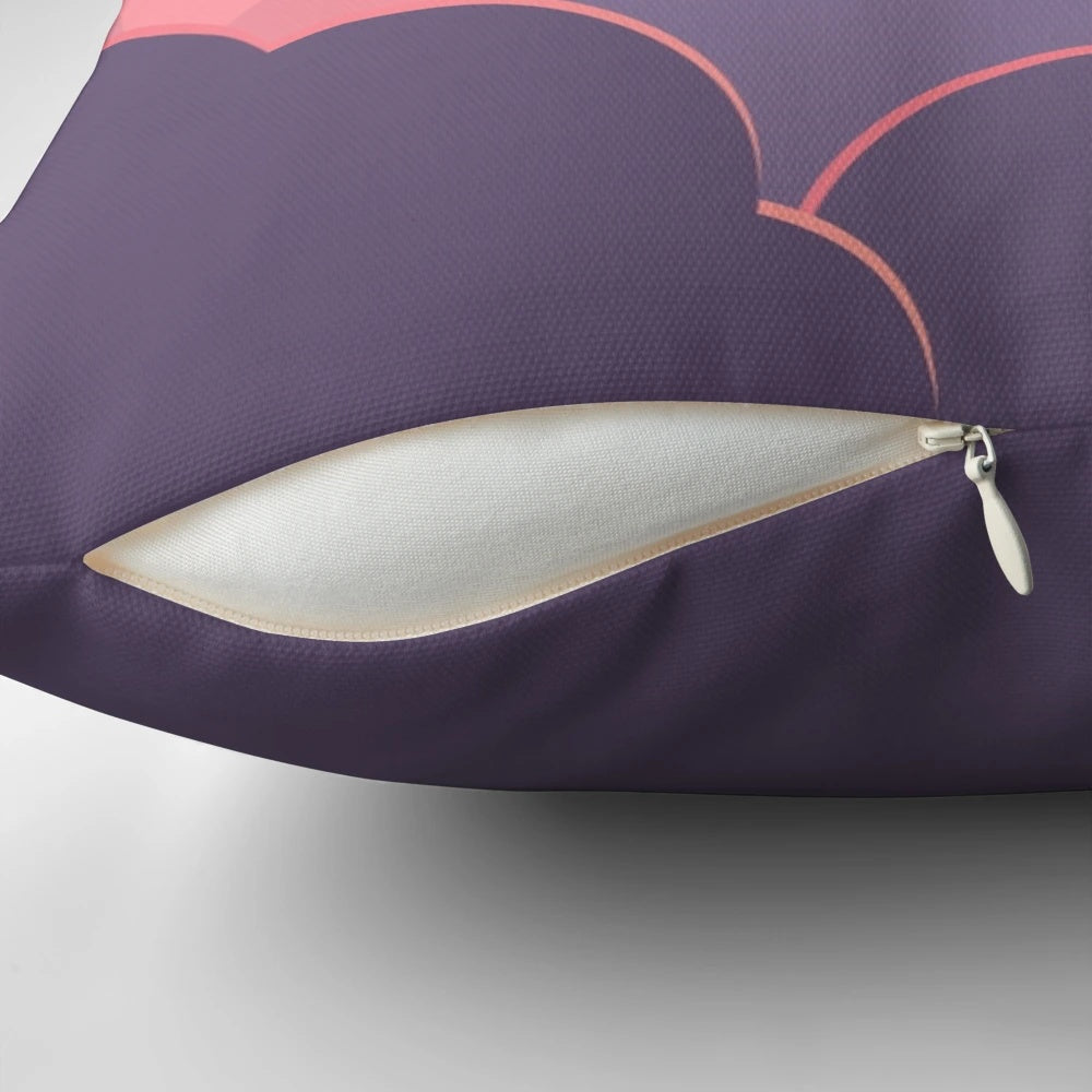Sunrise Pillow with Clouds and Sky