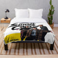 Sunset Curve themed plush blanket featuring characters from the popular TV show Julie and the Phantoms