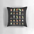 Super Mario gaming-themed decorative throw pillow