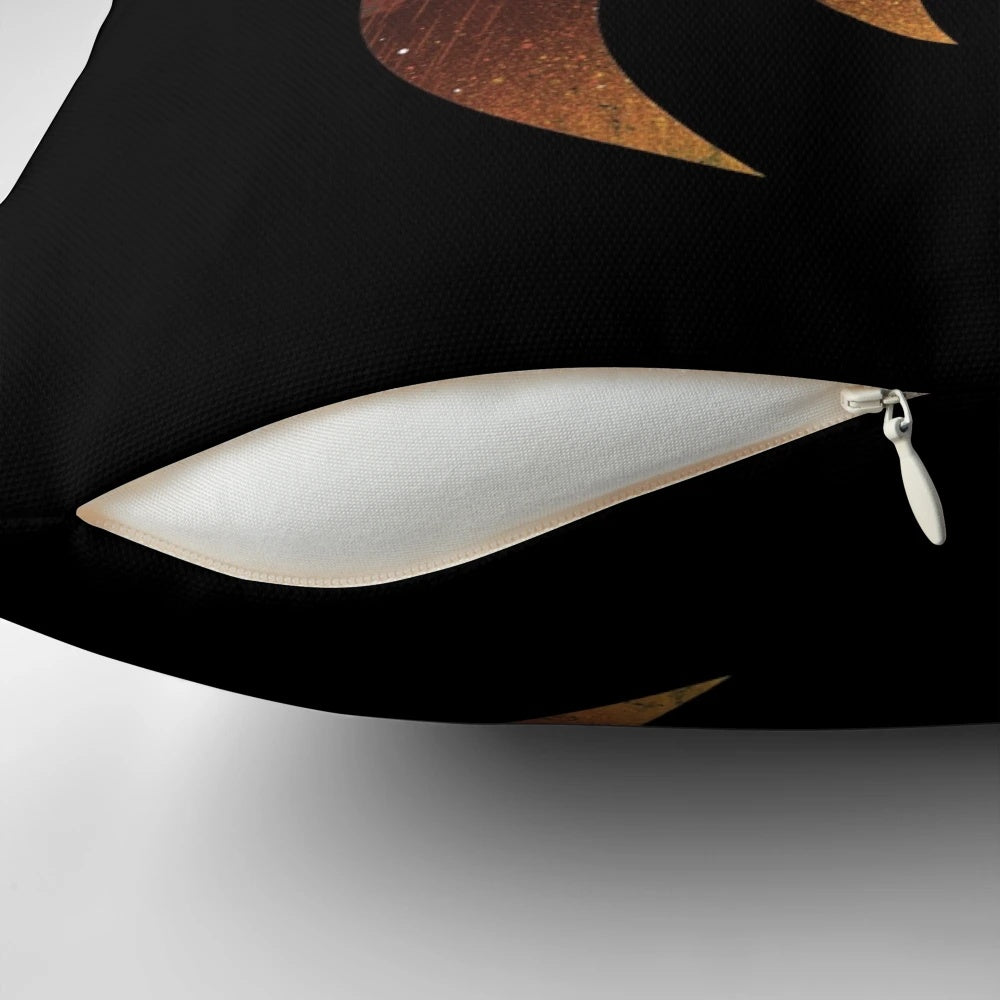 Super Metroid video game themed pillow featuring iconic characters and imagery