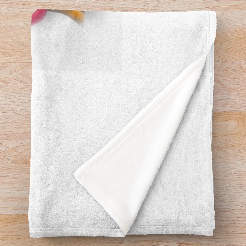 Superhero cinema inspired plush blanket