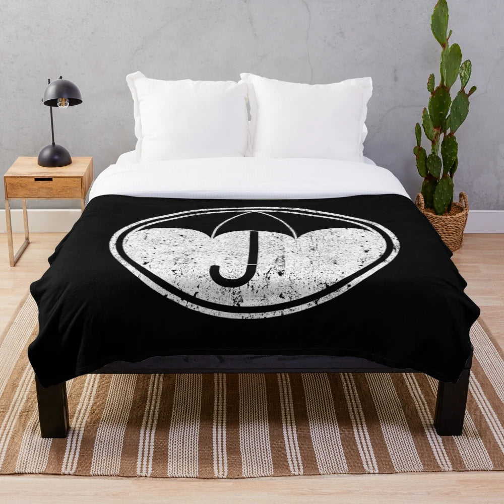 Plush Blanket Featuring the Umbrella Academy Symbol