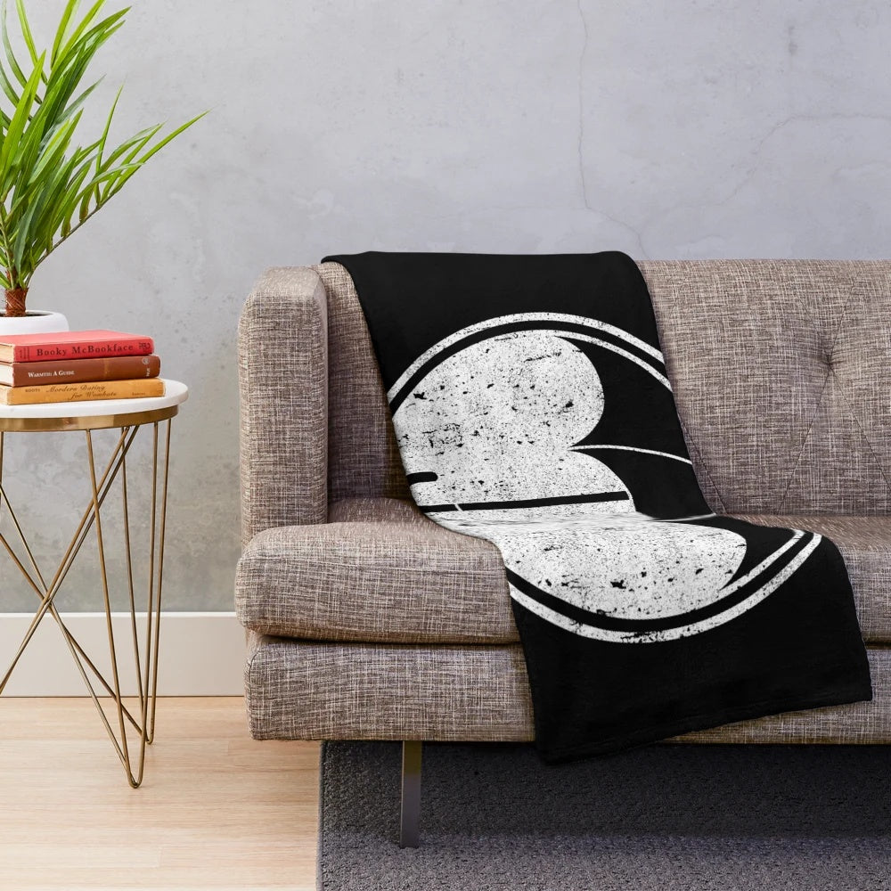 Plush Blanket Featuring the Umbrella Academy Symbol