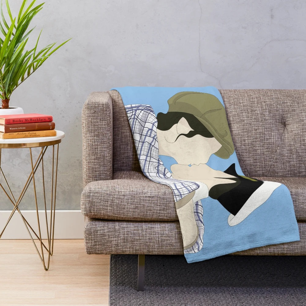 Captain Plush Blanket with Superhero Designs