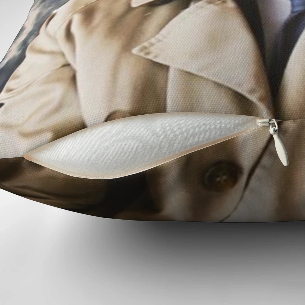 Supernatural Castiel pillow with angel wings design