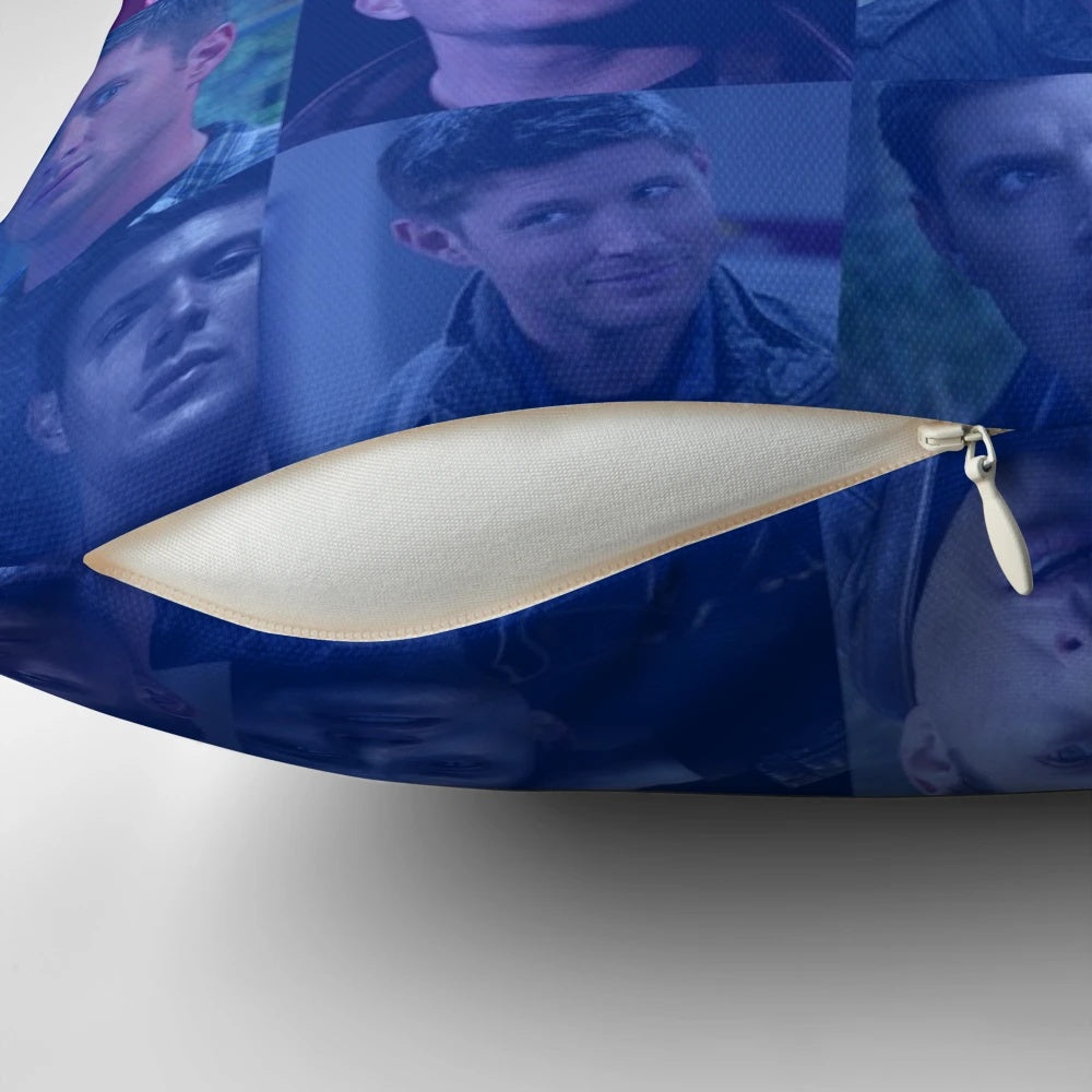 Supernatural Dean Winchester Bisexual Pride Pillow