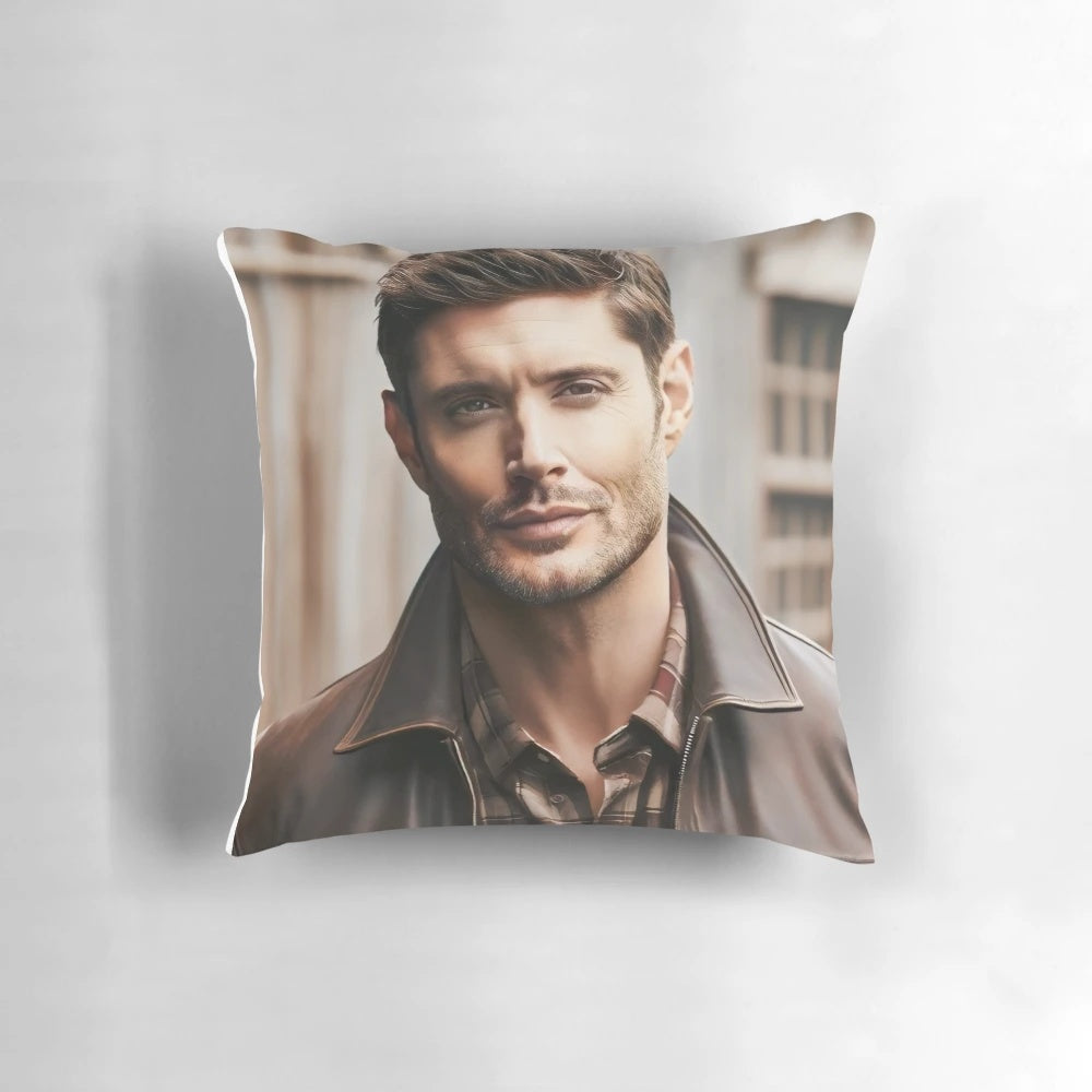 Supernatural Dean Winchester Leather Pillow