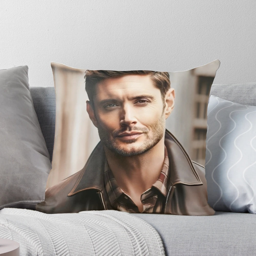 Supernatural Dean Winchester Leather Pillow
