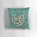 Supernatural Dean Winchester Quote Decorative Pillow - High-Quality Supernatural Merchandise