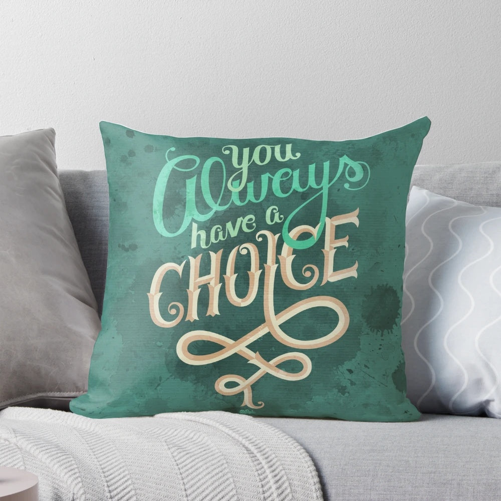 Supernatural Dean Winchester Quote Decorative Pillow - High-Quality Supernatural Merchandise