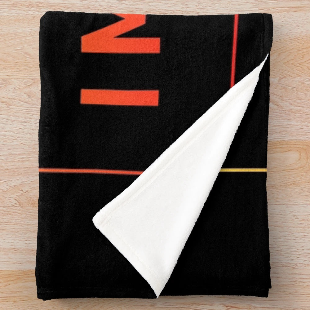 Soft, cozy plush blanket featuring the iconic 1967 Chevy Impala from the TV series Supernatural