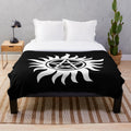 Supernatural-inspired anti-possession sigil plush blanket