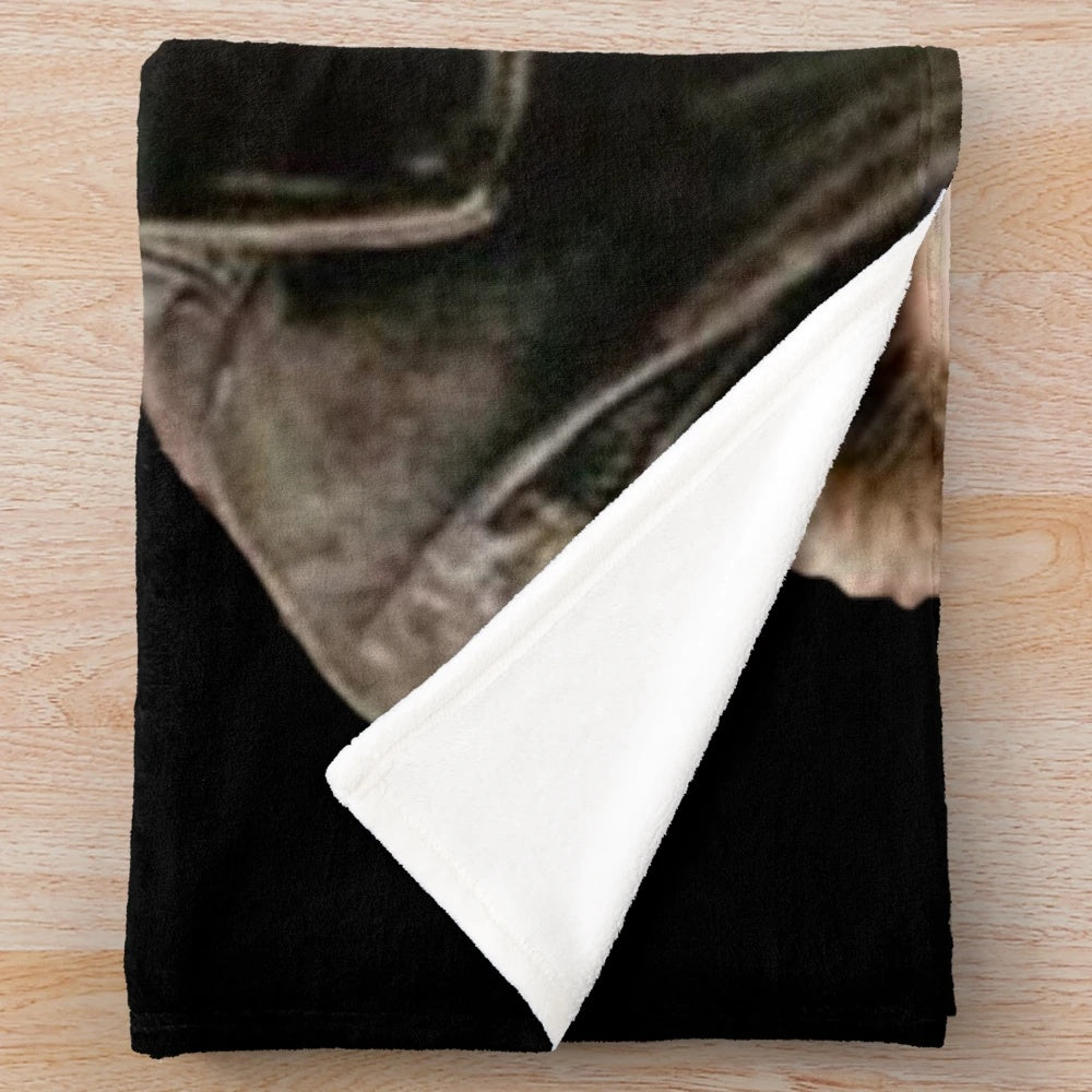 Dean Winchester from Supernatural TV show plush throw blanket