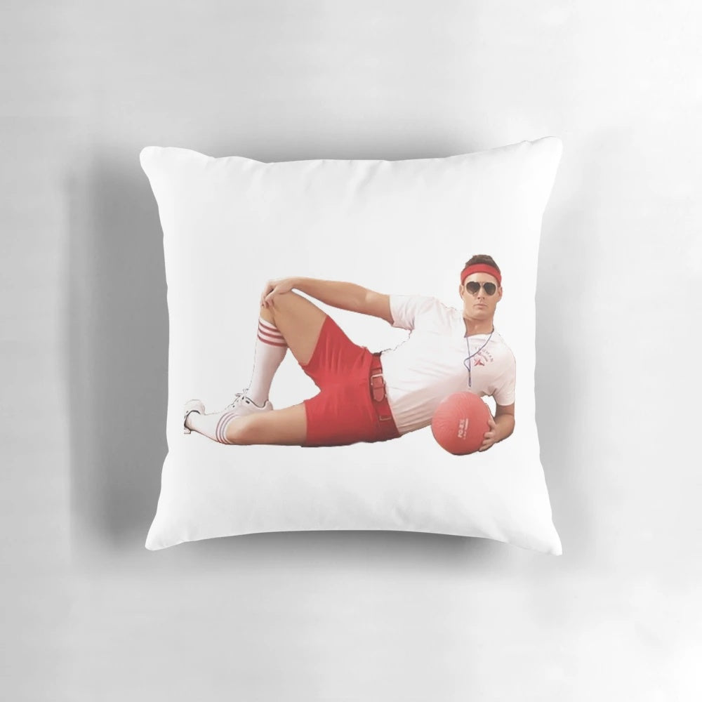 Supernatural-themed Dean Winchester decorative pillow