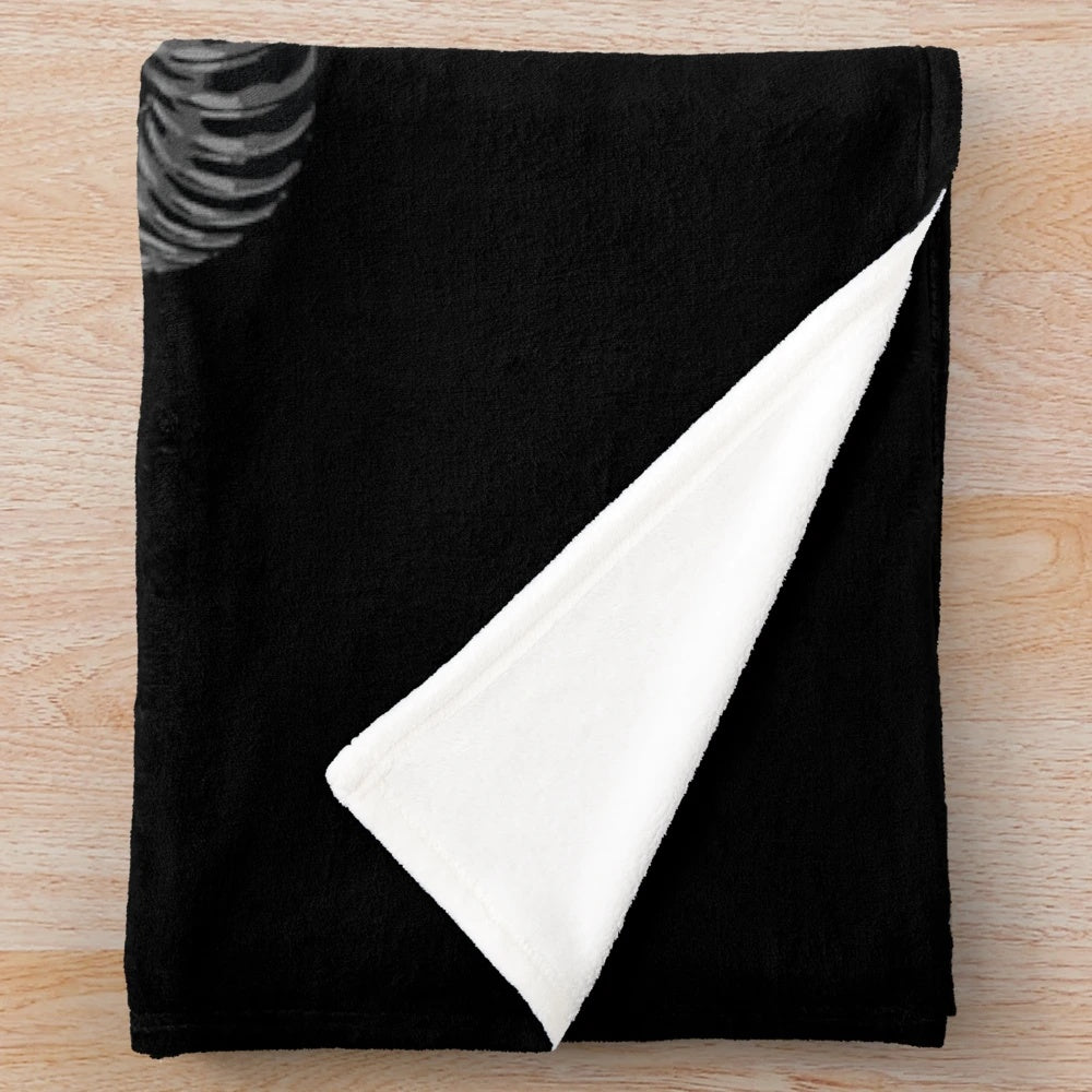 Soft and cozy plush blanket featuring the Nameless Ghouls from the ghost band