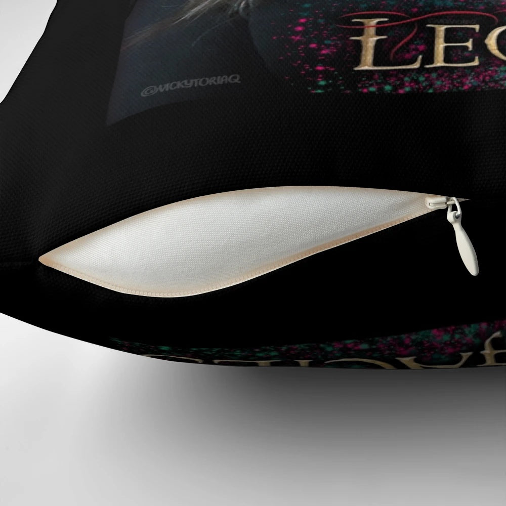 Soft and cozy pillow featuring Hope Mikaelson, the main character from the TV series Legacies and The Originals.