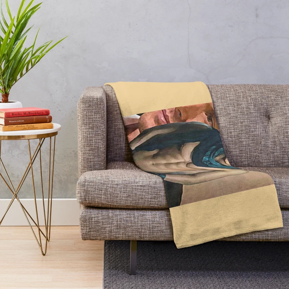 Supernatural Jensen/Dean Plush Blanket