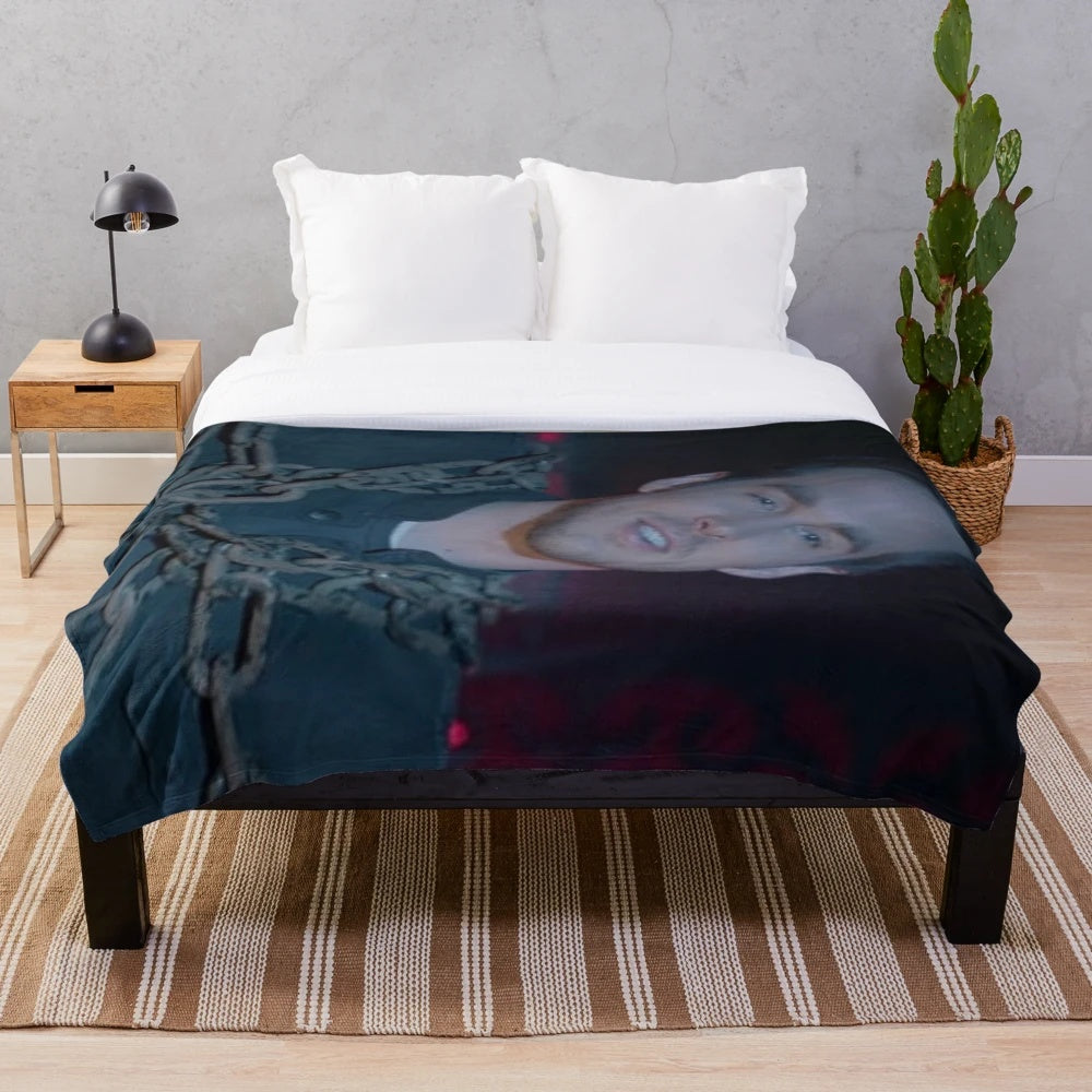 Kai Parker plush blanket from The Vampire Diaries