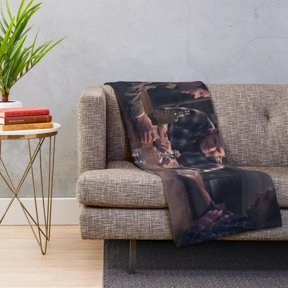 Supernatural-Inspired Plush Blanket for Fans