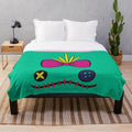 Soft and cozy plush blanket featuring the character Scrump from the supernatural/horror genre